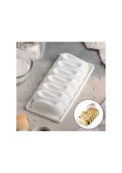 Baton Spiral Silikon Kalıp