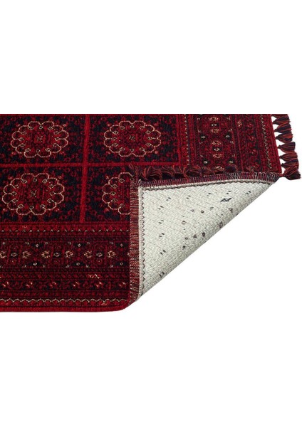 Buhari Bhr 03 Red Dekoratif Kilim