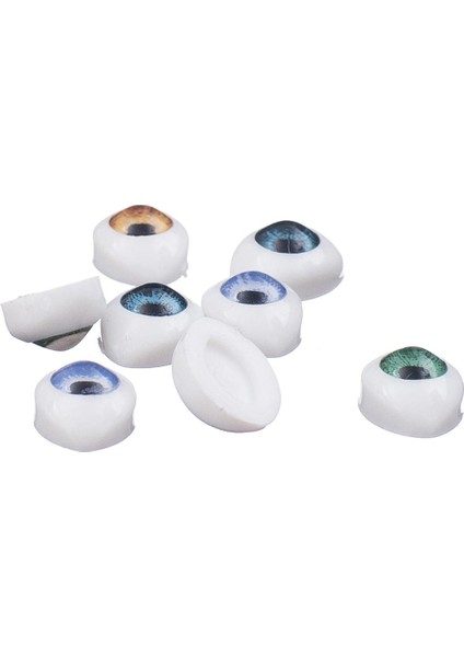 8 Pairs Plastik Oval Düz Gözler(Yurt Dışından) fırsatları