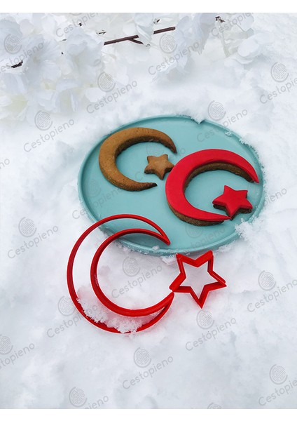 Ay Yıldız Kurabiye Kalıbı fırsatları