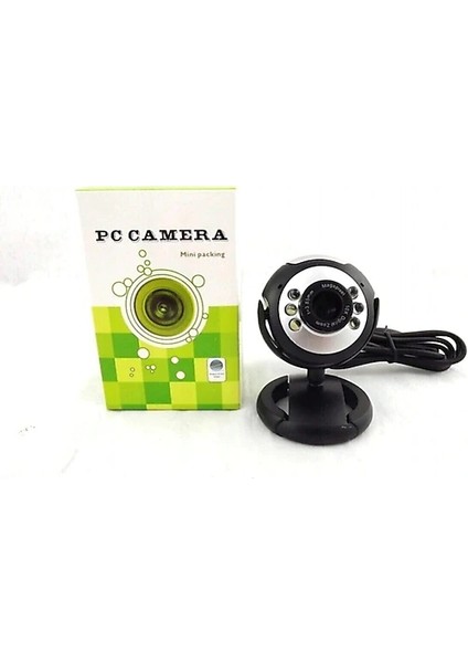 Mikrofonlu 1080P Webcam Kamera