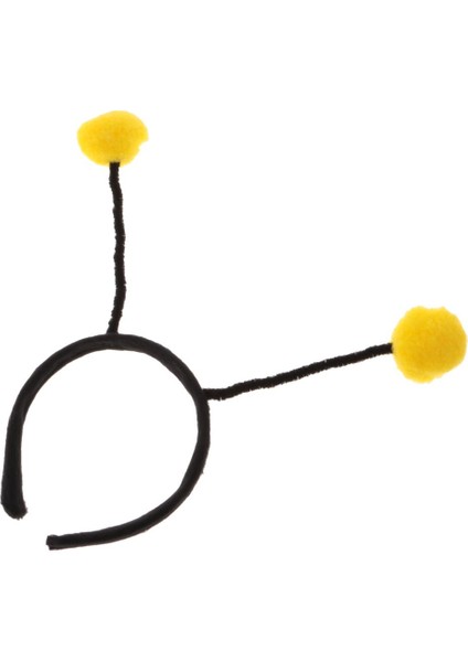 4 Adet Böcek Anten Bandı Kostüm Bumblebee Arı Alien Fantezi Elbise Sarı (Yurt Dışından)
