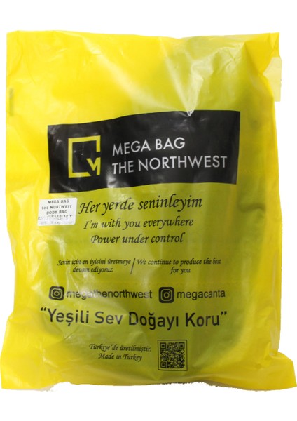 Mega Bag M 1025 Mega Bag Unisex Göğüs Çapraz Çanta, Body Bag