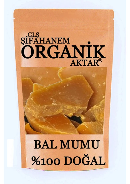 GLŞ Şifahanem Organik Aktar Bal Mumu   100 gr