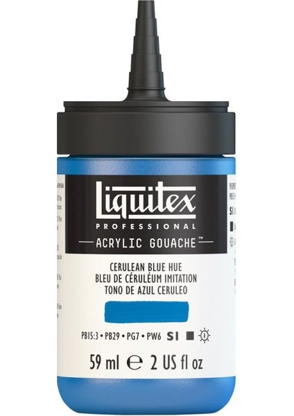 : Professional Akrilik Guaj Boya : 59 ml : Cerulean Blue Hue 470 S1 fiyatları