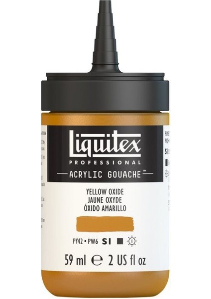 : Professional Akrilik Guaj Boya : 59 ml : Yellow Oxide 416 S1 fiyatları