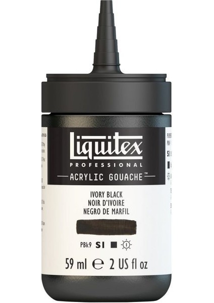 : Professional Akrilik Guaj Boya : 59 ml : Ivory Black 244 S1 fiyatları