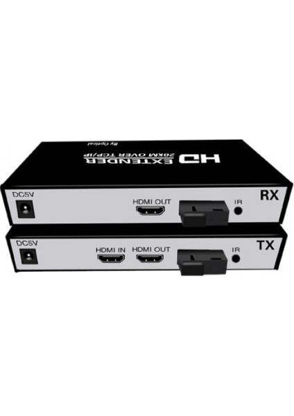 Fiber Extender 20KM HDMI+USB Kvm
