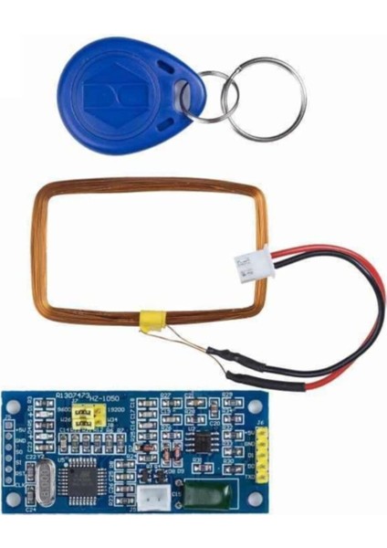 HZ-1050 125 Khz Rfid Okuyucu + 1 Adet Rfid Anahtarlık