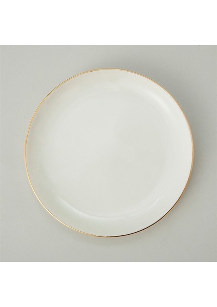 Carine Gold Düz Tabak 19 cm
