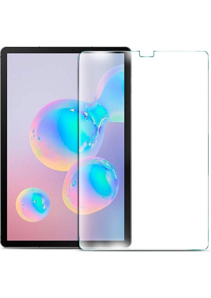 Samsung Galaxy Tab S6 T867 Kırılmaz Ekran Koruyucu Cam Tempered Glass 10.5 Inç Darbeye Dayanıklı