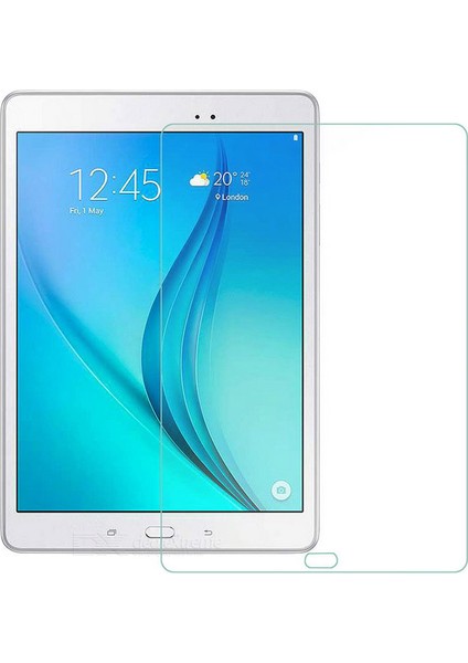 Samsung Galaxy Tab S2 T815 Kırılmaz Ekran Koruyucu Cam Tempered Glass 9.7 Inç Darbeye Dayanıklı