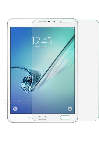 Samsung Galaxy Tab S2 T713 Kırılmaz Ekran Koruyucu Cam Tempered Glass 8 Inç Darbeye Dayanıklı