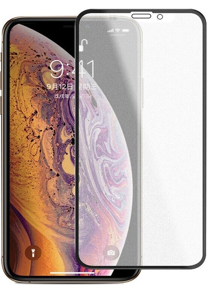 Apple iphone Xr Mat Seramik Kırılmaz Ekran Koruyucu Cam Tam Kapatan Matte Anti-Glare