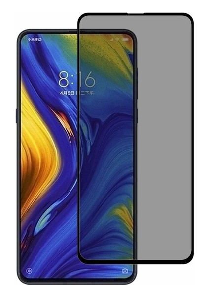 Samsung Galaxy A90 5g Kırılmaz Ekran Koruyucu Hayalet Cam Gizlilik Filtreli Komple Cam