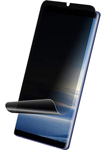 Samsung Galaxy S10 G973 Kırılmaz Ekran Koruyucu Nano Hayalet Gizlilik Filtreli Komple Kapatan