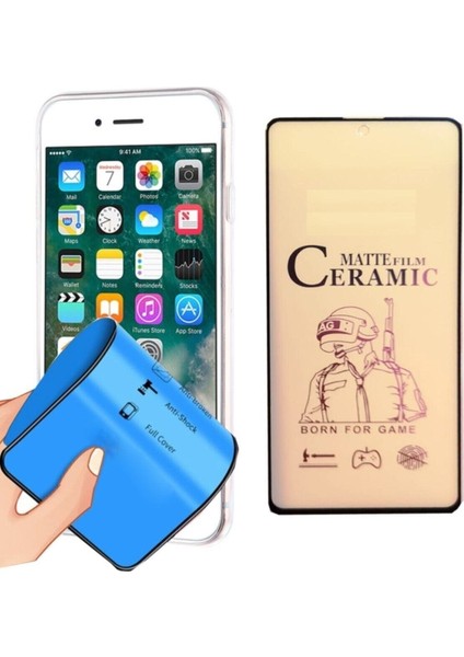 Samsung Galaxy A72 4g A725 Seramik Kırılmaz Ekran Koruyucu Komple Kapatan Parlak Cam