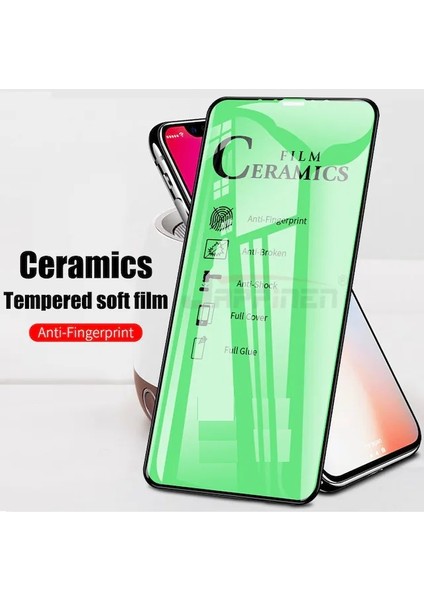 Oppo Reno5 Lite CPH2205 Seramik Kırılmaz Ekran Koruyucu Komple Kapatan Parlak Cam