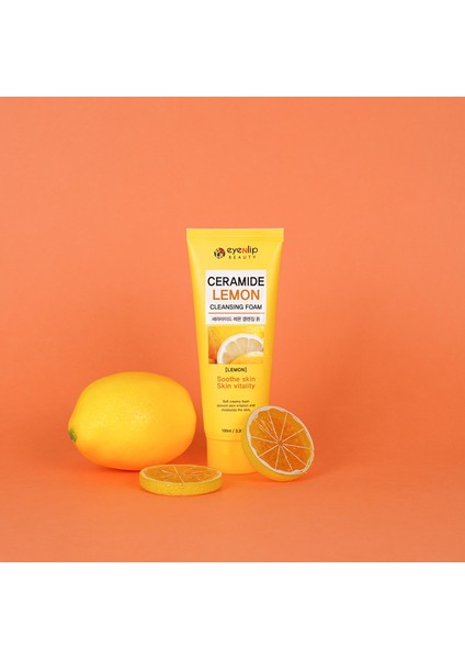 Seramid Içeren Limon Özlü Yüz Temizleme Köpüğü 100 ml