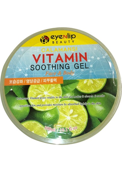 Yeşil Limon Özlü Vitaminli Jel ( Yüz ve Vücut ) 300 ml