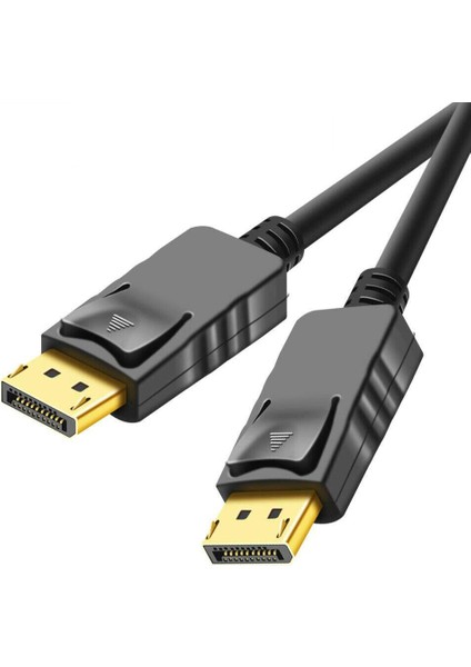 Displayport To Displayport Görüntü Monitör Bağlantı Kablosu 1.8 Metre