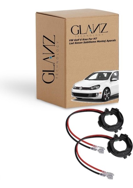 Vw Golf 6 LED Xenon H7 Bağlantı Sabitleme Montaj Aparatı