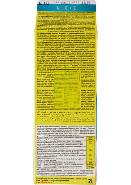 A+C+E Vitaminli Meyve Suyu