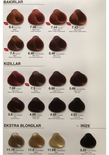 Plus Saç Boyası 6.46 (Koyu Kumral Bakır Kızıl) 50 Ml