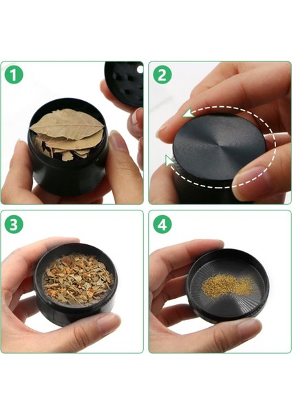 4 Katmanlı 40MM Metal Grınder / Tütün ve Baharat Öğütücü modelleri