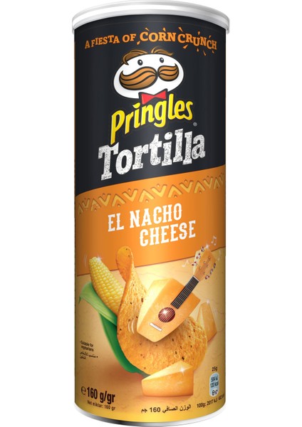Tortilla Nacho Peynirli 160 gr