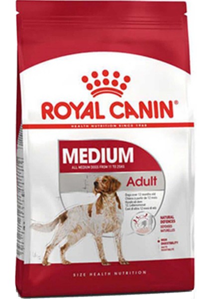 Medium Adult Orta Irk Yetişkin Köpek Maması 15 kg