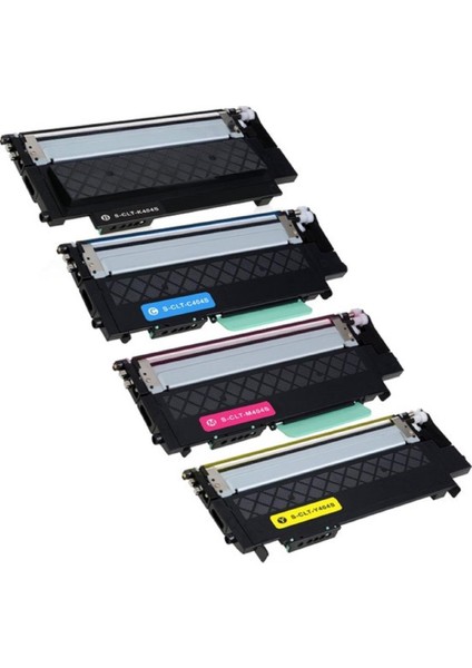 Samsung SL-C410/413W CLT-406 Serisi 4 Renk Toner Takım