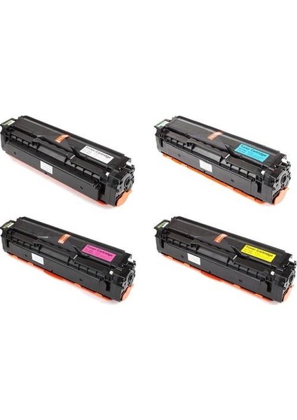 Samsung C1860FW Uyumlu 4 Renk Toner Seti