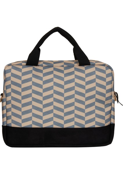 Smokey Chevron 15.6 Inç Laptop / Macbook Çantası