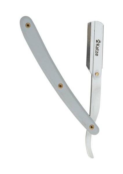 U-006 Kapaklı Jilet Takılabilir Plastik Gri Sakal Usturası