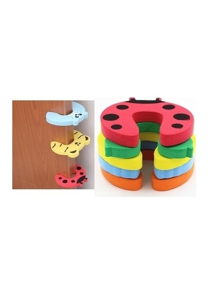 Çocuk Koruyucu Kapı Stoperi 4 Lü Set
