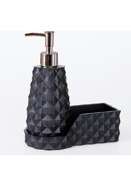 Piramit Sıvılı Süngerlik Siyah