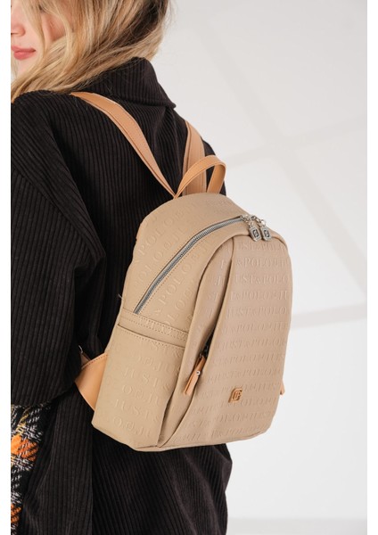 Kadın Ayarlanabilir Askılı Çok Bölmeli Sırt Çantası ve Cüzdan Kombini PBU4040-1006 fiyatları