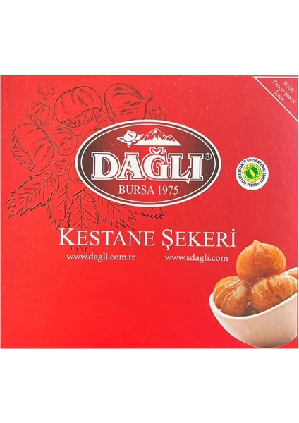 Kestane Şekeri Küçük Boy Sade Kestane Şekeri 250 gr