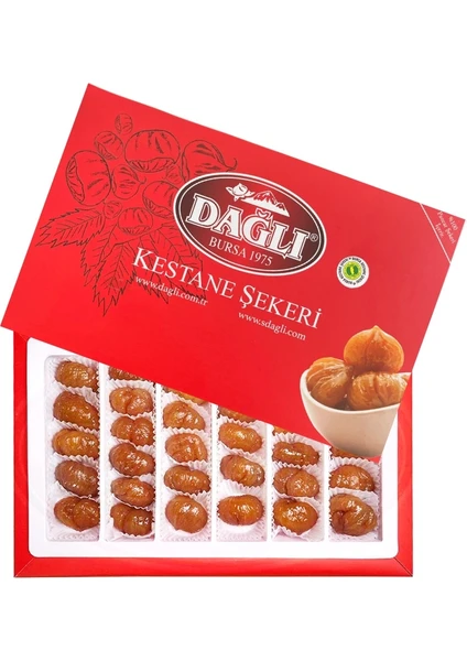 Kestane Şekeri Orta Boy Kestane Şekeri 500 gr