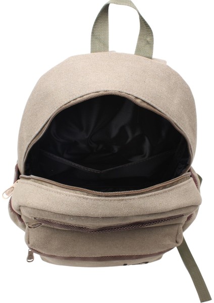 130 Kanvas Siyah Laptoplu Günlük Okul Sırt Çantası indirimleri