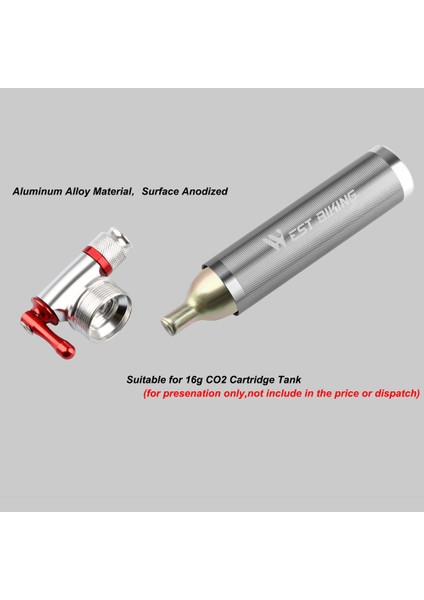 Bisiklet Mini Pompa Co2 Şişirme Yalıtımlı Kol Hava (Yurt Dışından) fiyatları
