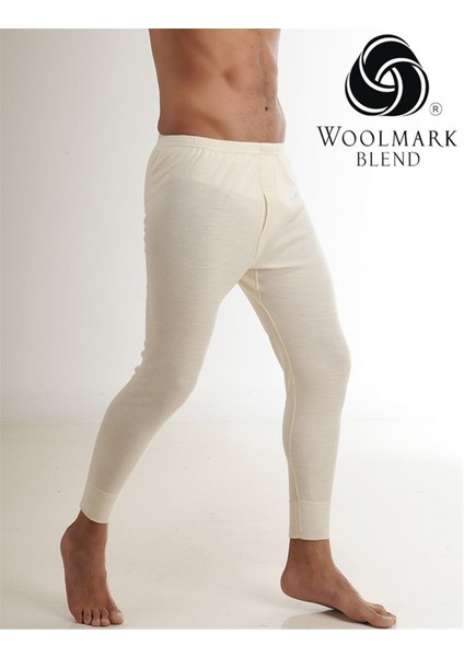 100&101 Erkek Kısa Kollu Termal Yün Içlik Takım-Krem fırsatları