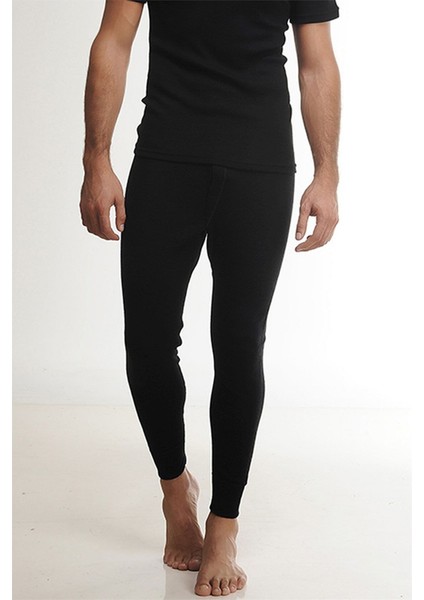 4001 Erkek Yün Termal Alt Içlik-Siyah