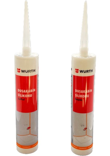 Duşakabin Silikonu Şeffaf 310 ml