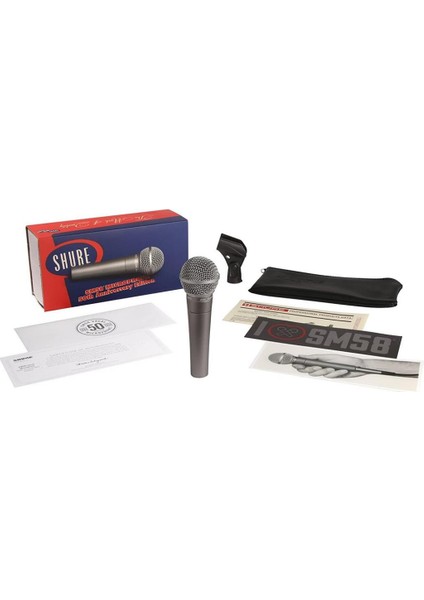 SM5850A 50. Yıl Özel Tasarım Dinamik Mikrofon