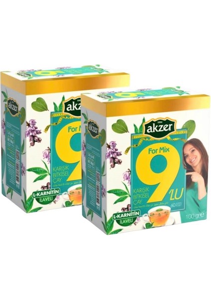 For Mix 9'lu Çay 2 x 60'lı Süzen Poşet