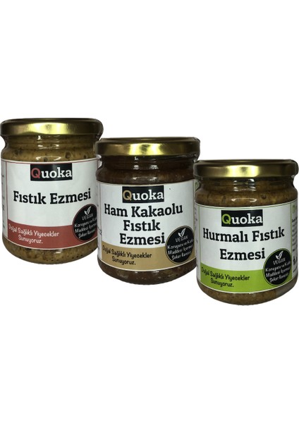 Fıstık Ezmesi 3 x 200 gr