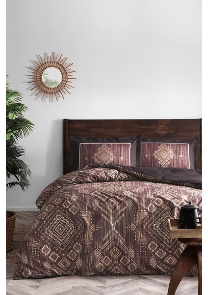Boucle Tek Kişilik Lastikli Fitted Çarşaf Nevresim Takımı