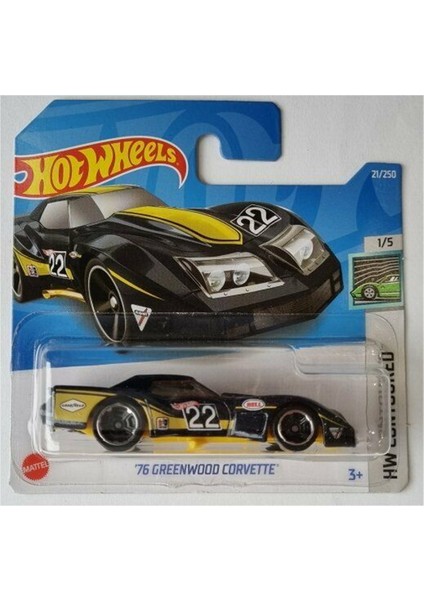 Hot Wheels Hot Wheels '76 Greenwood Corvette (Hw Contoured 1/5)
